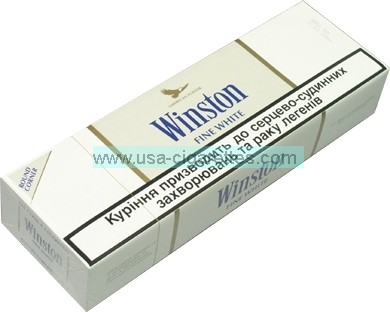 Winston Fine White Cigarettes